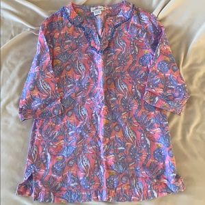 Girls Vineyard Vine Swim Cover/Tunic